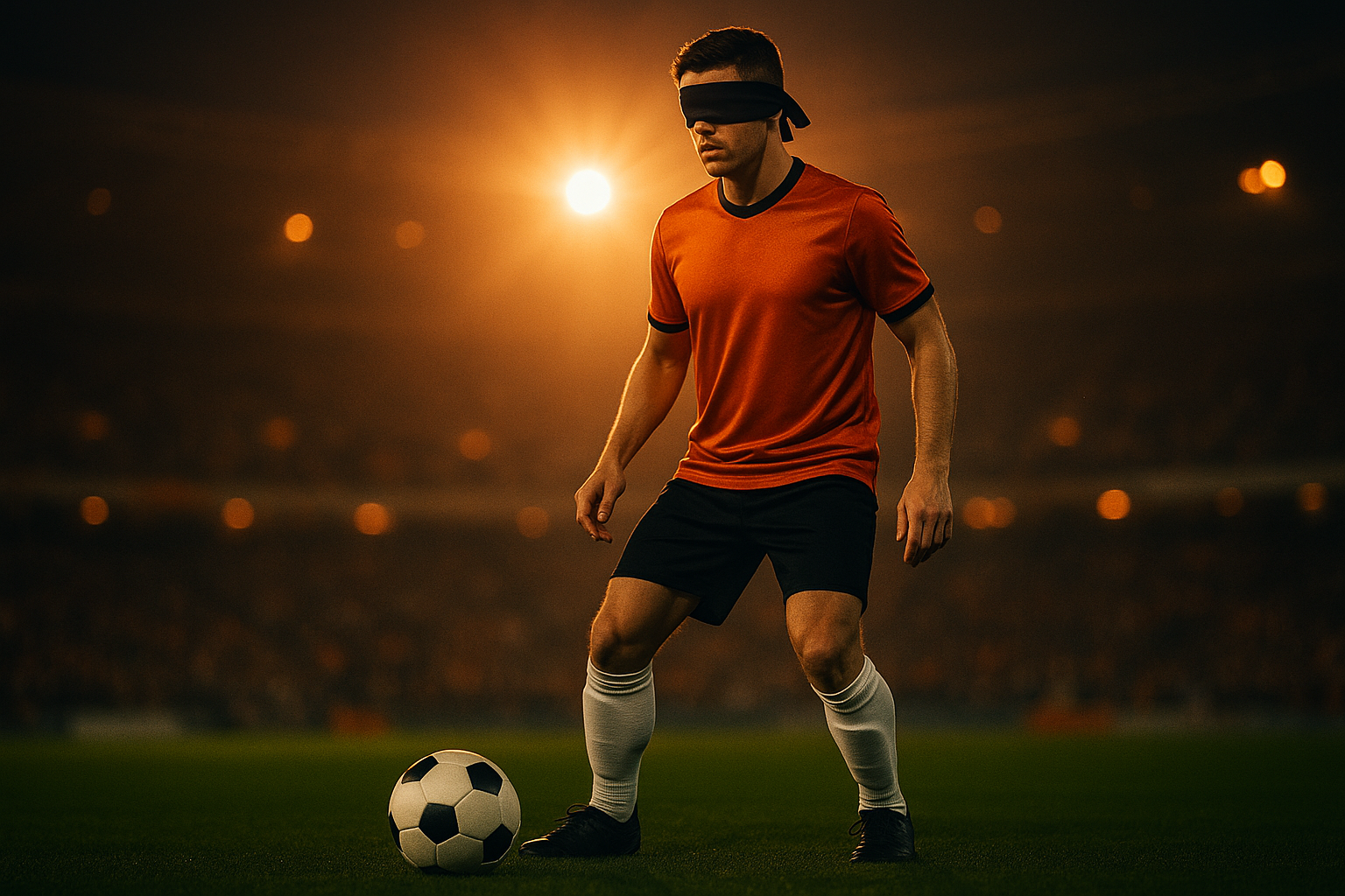 Ставка без анализа — как играть в футбол с завязанными глазами